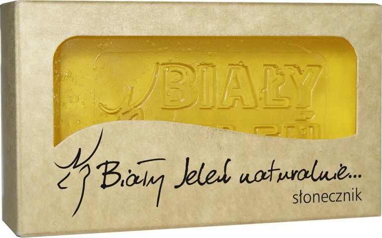Biały Jeleń Biały Jeleń Mydło hipoalergiczne glicerynowe Słonecznik 100g 1