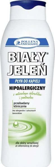 Biały Jeleń Biały Jeleń Płyn do kąpieli hipoalergiczny z chlorofilem i pantenolem 1