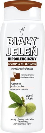 Biały Jeleń Szampon hipoalergiczny z orzechem włoskim 300ml 1