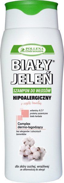 Biały Jeleń Biały Jeleń Szampon hipoalergiczny z bawełną 300ml 1