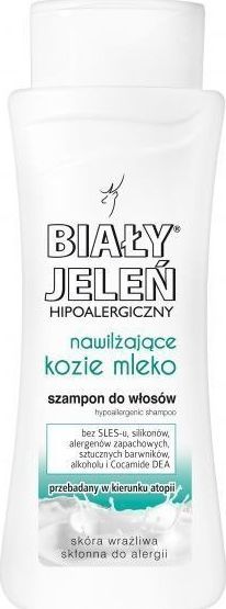 Biały Jeleń Szampon hipoalergiczny z Kozim Mlekiem 300ml 1