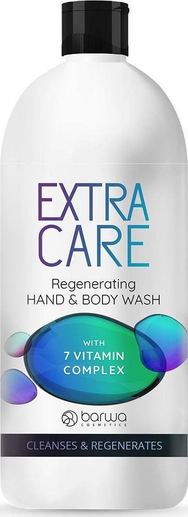 Barwa BARWA Extra Care Mydło w płynie do rąk i ciała regenerujące - z kompleksem 7 witamin 500ml 1