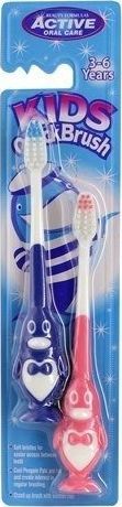 Beauty Formulas Beauty Formulas Active Oral Care Szczoteczka Kids Quick (3-6 lat) 1op.-2szt 1