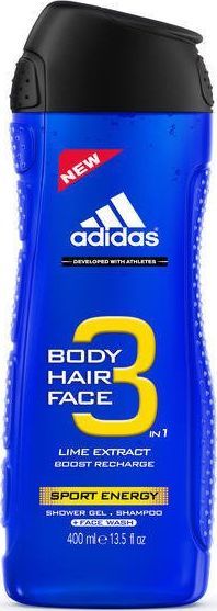 Adidas Adidas Sport Energy Żel pod prysznic 3w1 400ml 1