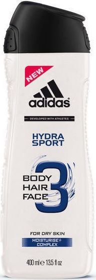 Adidas Adidas Hydra Sport Żel pod prysznic 3w1 400ml 1