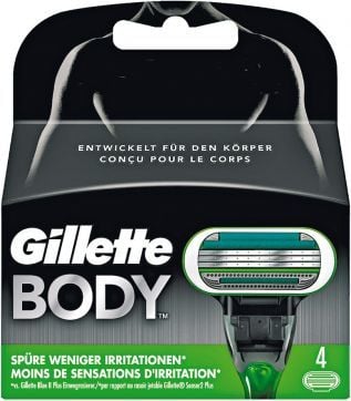 Gillette Body wkłady do maszynki 4szt 1