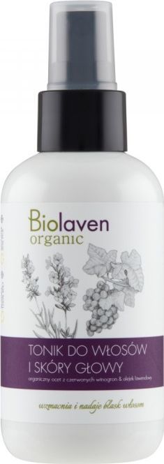 Biolaven  Tonik do włosów i skóry głowy z octem winogronowym 150ml 1