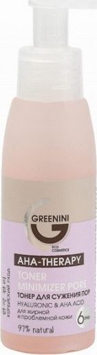Greenini AHA Therapy tonik zwężający pory 100ml 1