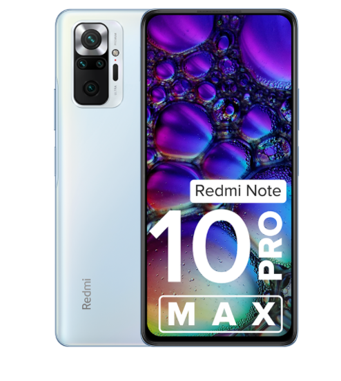 Smartfon Xiaomi Redmi Note 10 Pro Max 6/128GB Dual SIM Niebieski 1