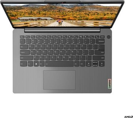 Laptop Lenovo Lenovo IdeaPad 3 14ALC6 Ryzen 3 5300U 14"FHD IPS 300nits AG 8GB 3200 SSD512 Radeon Graphics NoOS Arctic Grey 1