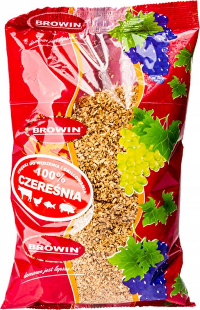 Biowin ZRĘBKI DO WĘDZENIA I GRILLOWANIA 100% CZEREŚNIA (450G) +/-10% 780404 1