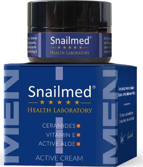 Snailmed Krem dla mężczyzn nawilżenie i odbudowa 30ml 1