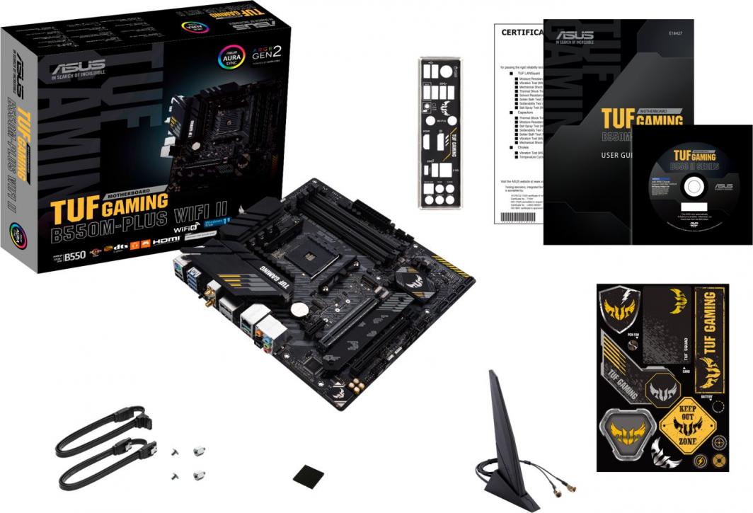 Asus TUF GAMING B550M-PLUS WIFI II - Płyta główna - Morele.net