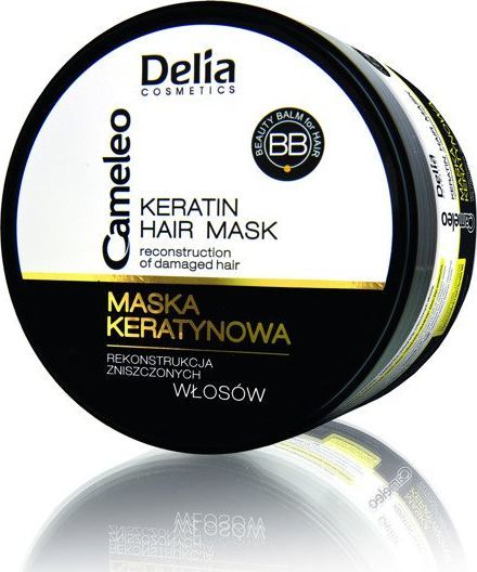 Delia Cosmetics Cameleo Maska keratynowa do włosów zniszczonych 200ml 1