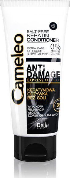 Delia Delia Cosmetics Cameleo Odżywka keratynowa bez soli do włosów zniszczonych 200ml 1