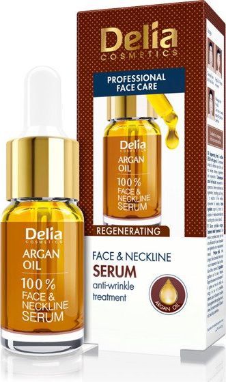 Delia Delia Cosmetics Professional Face Care Serum do twarzy z olejkiem arganowym 100% 10ml 1