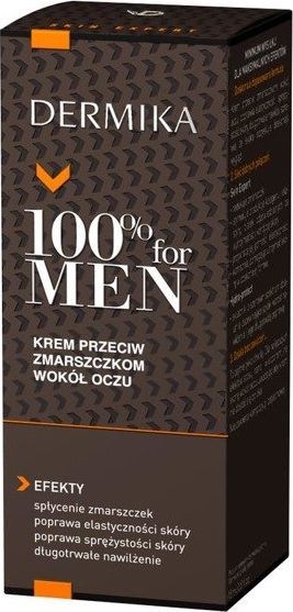 Dermika Dermika 100% for Men Krem pod oczy przeciwzmarszczkowy 15ml 1