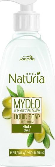Joanna Joanna Naturia Body Mydło w płynie z balsamem Oliwka 500ml 1