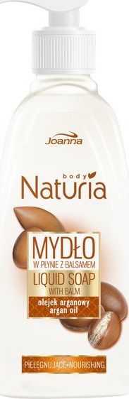 Joanna Joanna Naturia Body Mydło w płynie z balsamem Olejek Arganowy 500ml 1