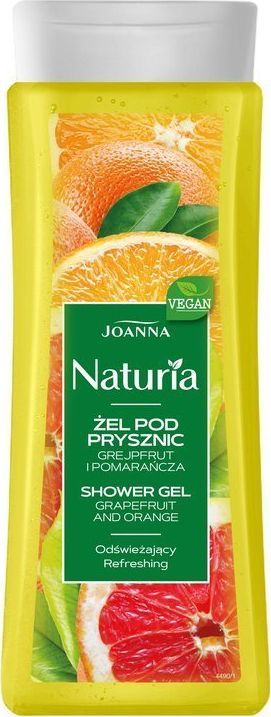 Joanna Joanna Naturia Żel pod prysznic Grejpfrut i pomarańcza 300ml 1