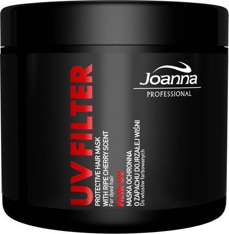 Joanna Joanna Professional UV Filter Maska wiśniowa do włosów farbowanych 500g 1