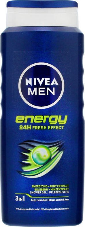 Nivea Men Żel pod prysznic Energy 500ml 1