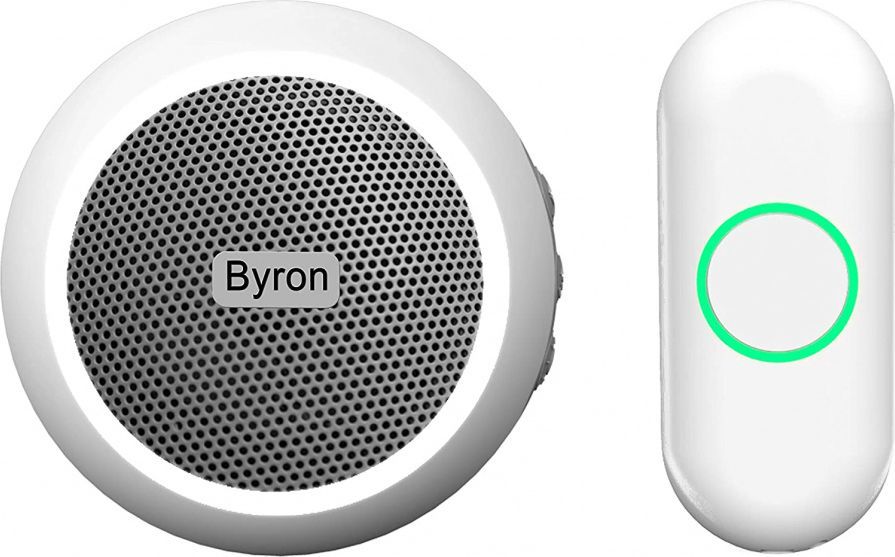 Byron Byron Bezprzewodowy dzwonek do drzwi, biały 1