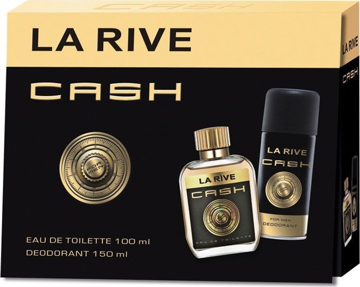 La Rive La Rive La Rive for Men Cash Zestaw/edt90ml+deo150ml/ 1