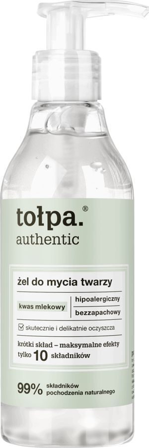 Tołpa Authentic Żel do mycia twarzy 195 ml 1