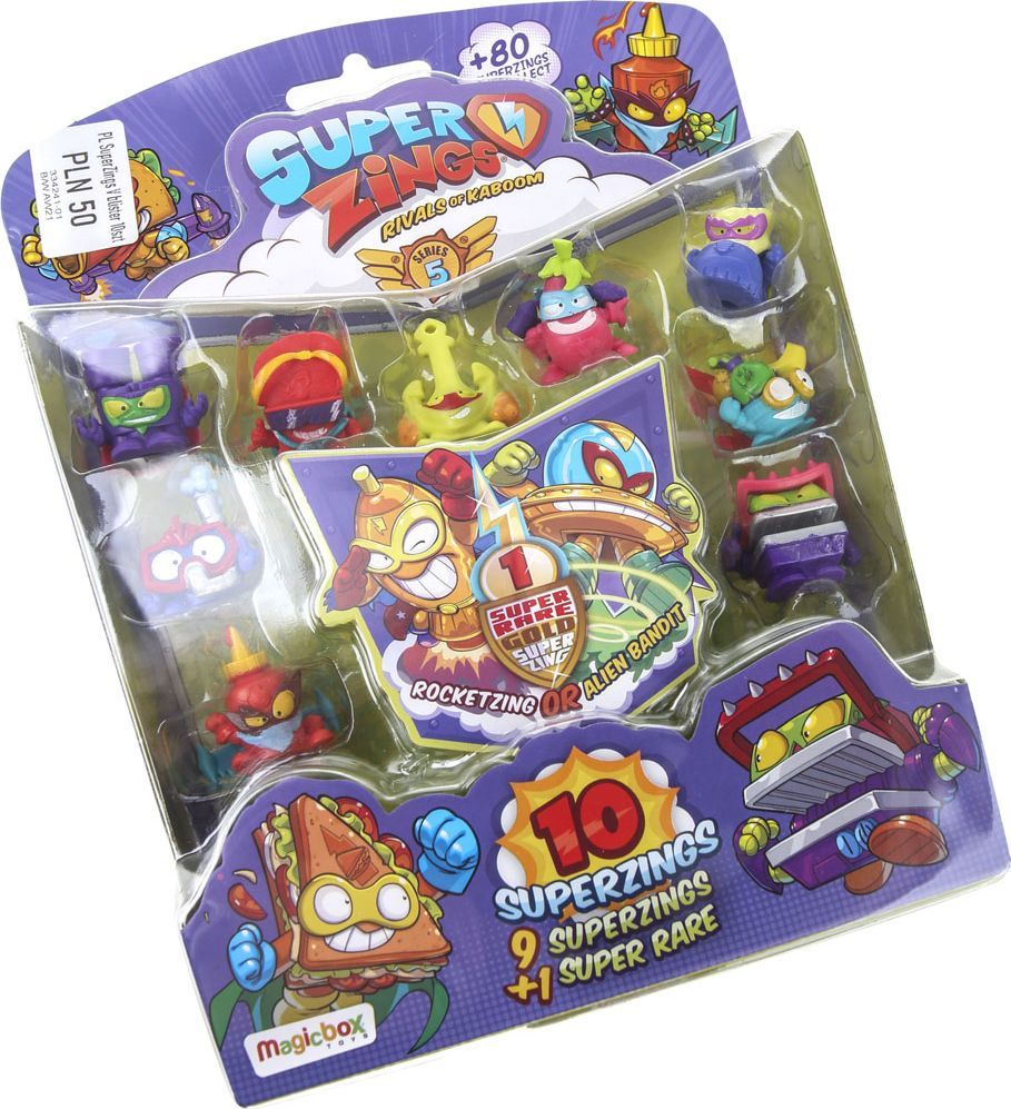 Figurka Magic Box SuperZings (seria 5) - 10-pak 1