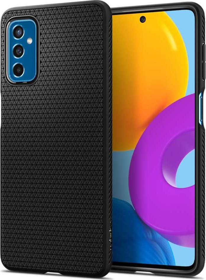 Spigen Etui Spigen Liquid Air do Galaxy M52 5G Czarny [H] 1