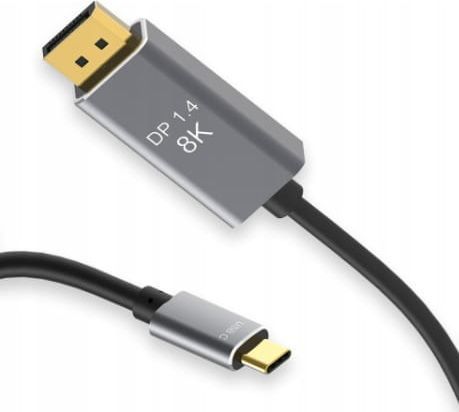 Adapter USB Zenwire USB-C - DisplayPort Czarny  (1014354000) 1