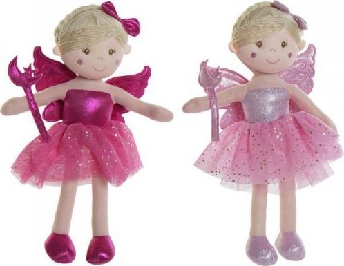 DKD Home Decor Szmaciana Lalka DKD Home Decor Wróżka (20 x 10 x 35 cm) (2 pcs) 1