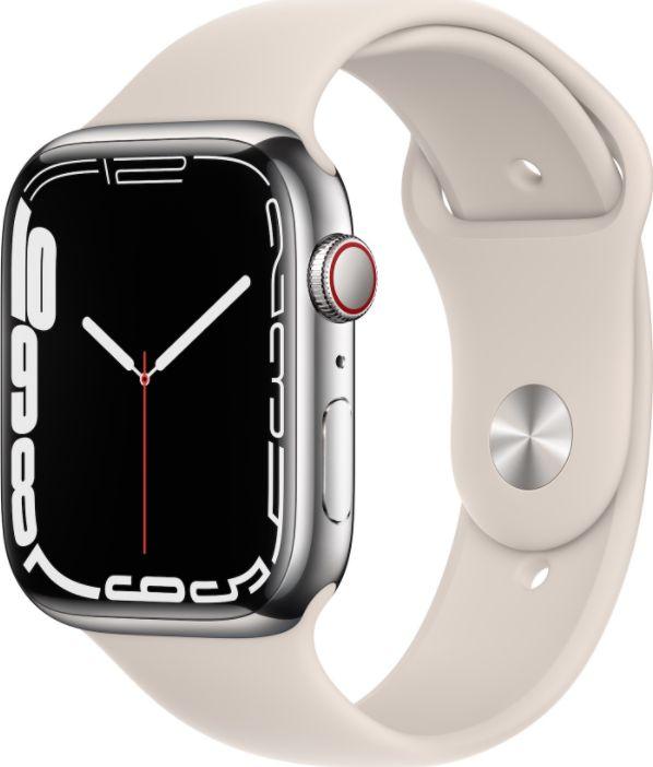 Smartwatch Apple Watch Series 7 GPS + Cellular 41mm Biały 1