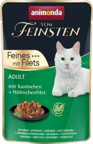 Animonda Kot v.feinsten królik, filet z kurczaka saszetka/18 85g 1