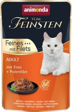 Animonda Kot v.feinsten kaczka, filet z indyka saszetka /18 85g 1