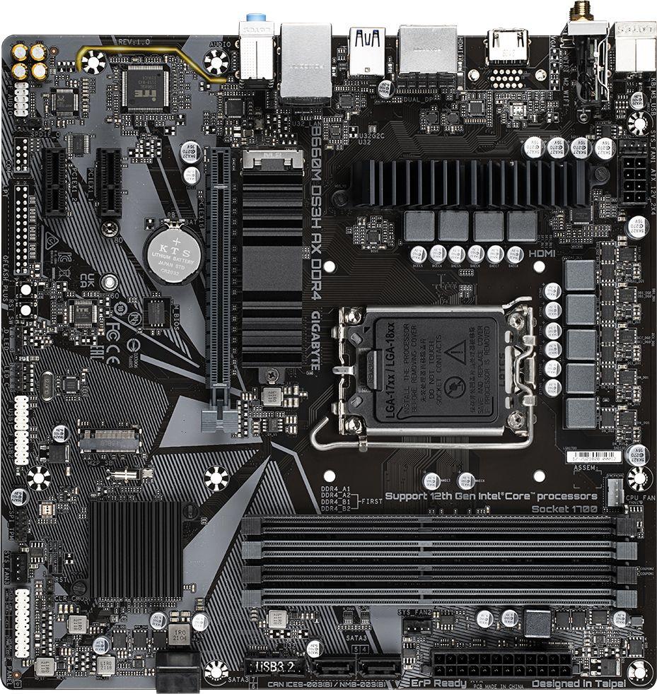 Gigabyte B660M DS3H AX DDR4 - Płyta główna - Morele.net