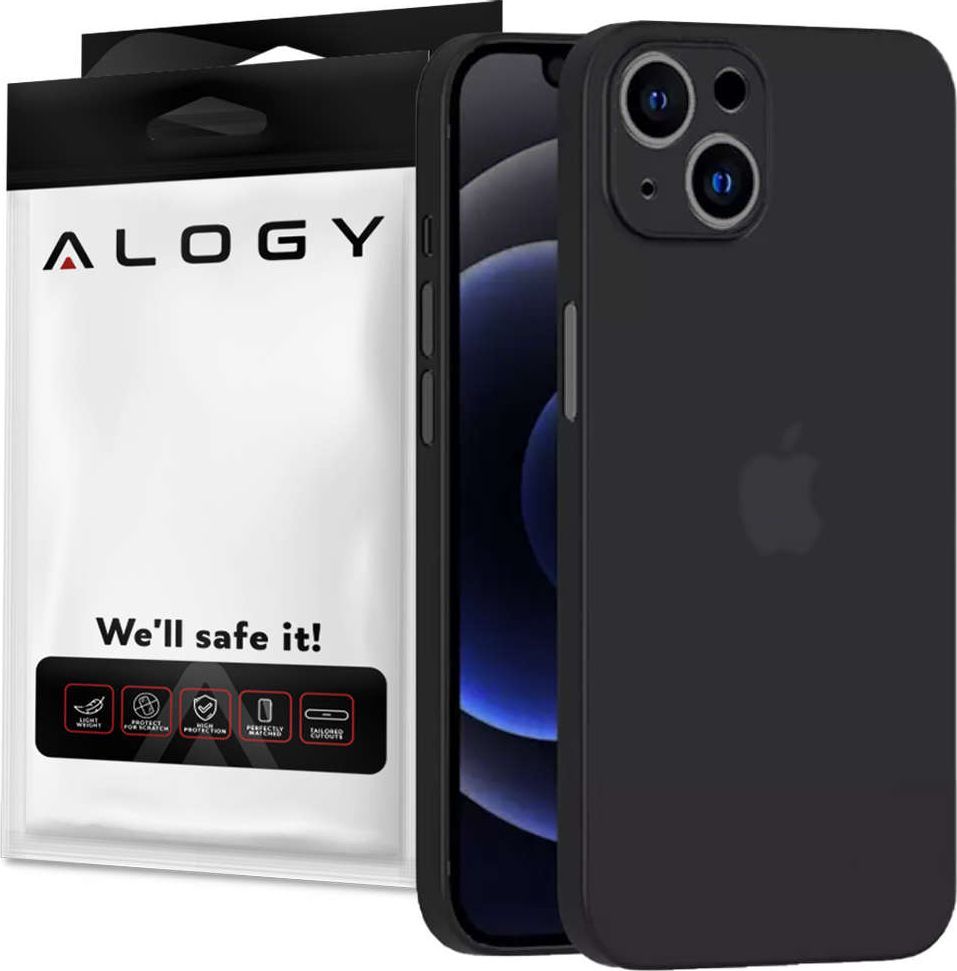 Alogy Etui ochronne Alogy Ultra Slim Case do Apple iPhone 13 Mini Czarne 1
