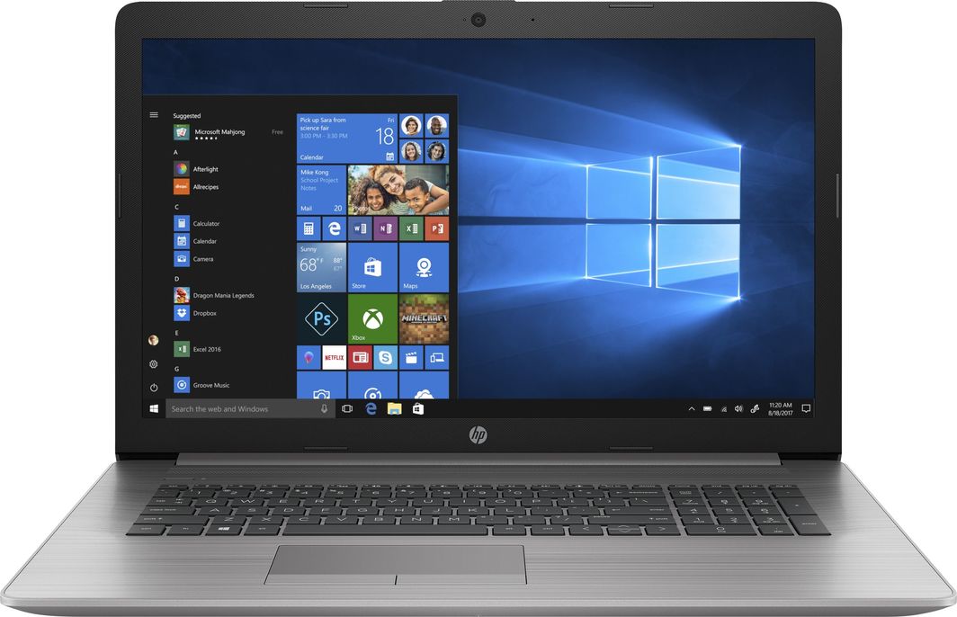 Laptop HP HP ProBook 470 G7 i7-10510U 17,3"FHD AG 300nit 16GB DDR4 SSD256 UHD620 DVD ALU BT5 41Wh W10Pro 3Y Asteroid Silver 1