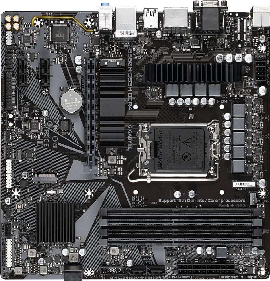 Gigabyte B660M DS3H DDR4 - Płyta główna - Morele.net