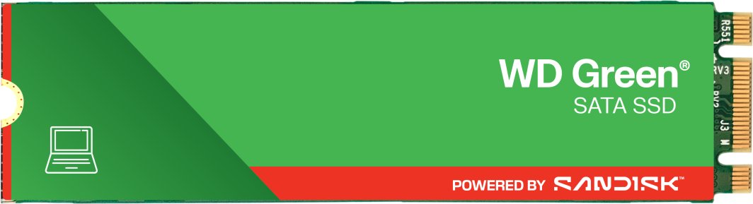 Dysk SSD SanDisk Green SN350 1TB M.2 2280 PCI-E x4 Gen3 NVMe (WDS100T3G0C) 1