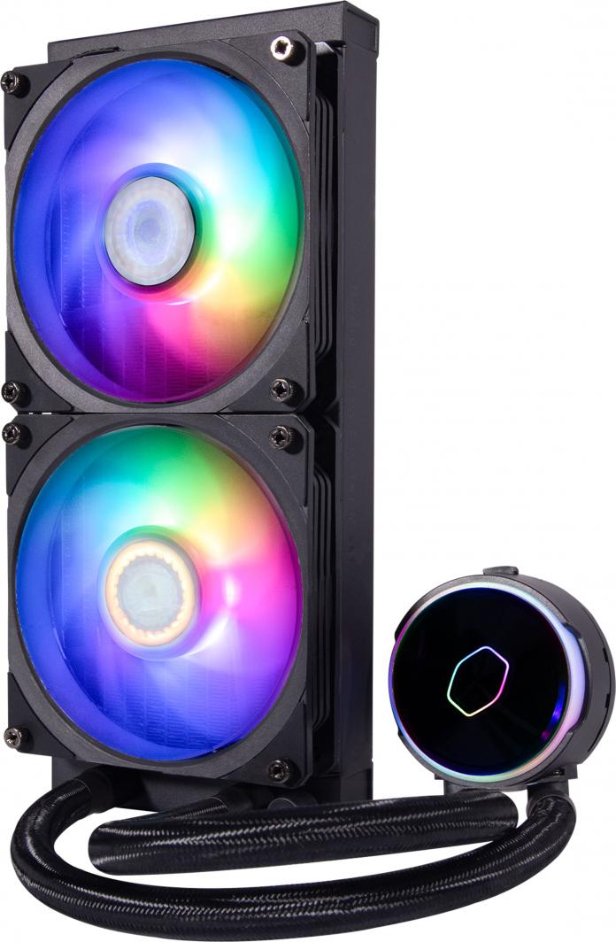 coolermaster master liquid PL240 flux 黒 MasterLiquid PL240 Flux CPU Liquid Cooler | Cooler Master
