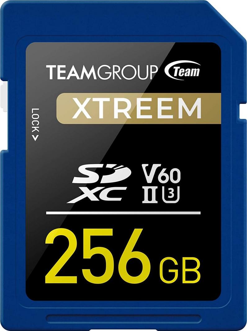 Karta TeamGroup Xtreem SDXC 256 GB Class 10 UHS-II/U3 V60 (TXSDXC256GIIV6001) 1