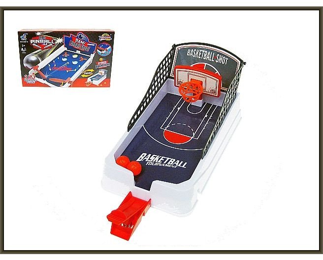 Hipo Gra zręcznościowa pinball-koszykówka 23x14cm 20818 1