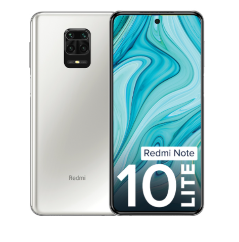 Smartfon Xiaomi Redmi Note 10 Lite 4/128GB Dual SIM Biały 1