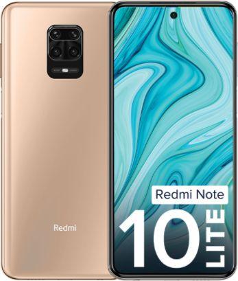Smartfon Xiaomi Redmi Note 10 Lite 4/128GB Dual SIM Złoty 1