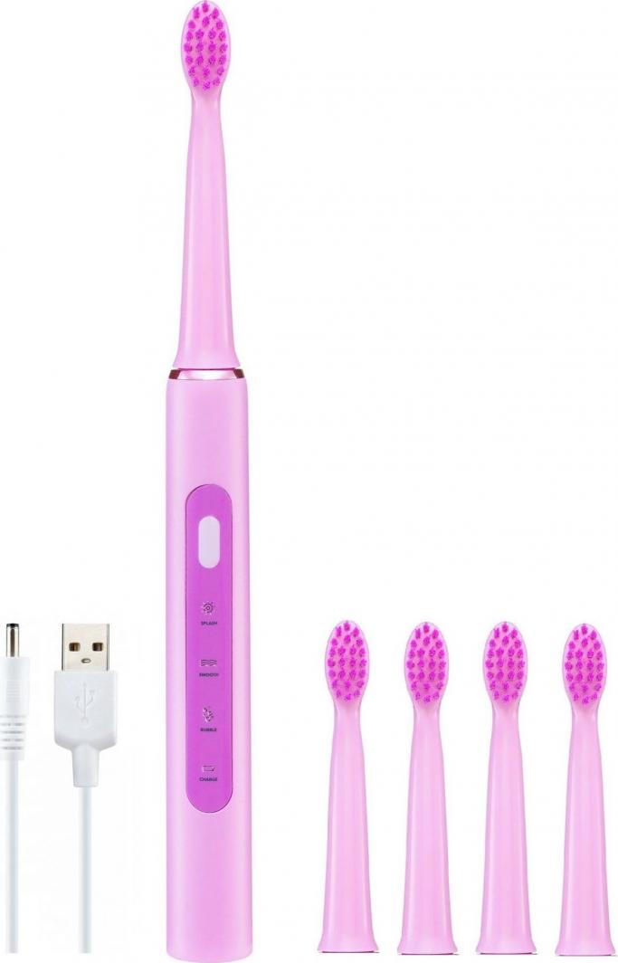 Szczoteczka Vitammy Szczoteczka soniczna Splash + 4 końcówki Violet 1