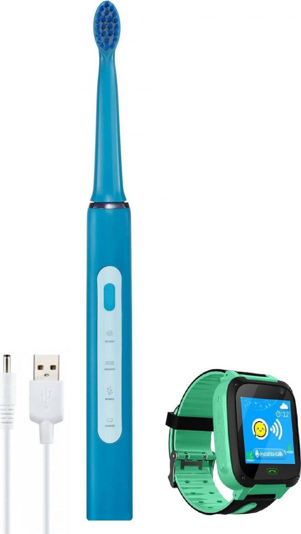 Szczoteczka Vitammy Szczoteczka soniczna Splash + Smartwatch Blue 1
