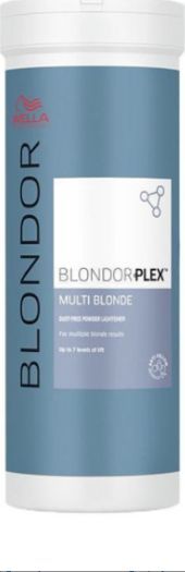 Wella WELLA Blondor Plex Multi Blonde regenerujący rozjaśniacz bezpyłowy w proszku 400g 1