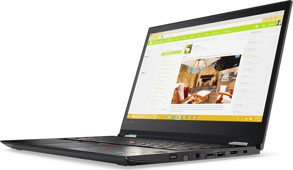 Laptop Lenovo Lenovo ThinkPad Yoga 370 Core i5 7200u (7-gen.) 2,5 GHz / 8 GB / 480 SSD / 12,5'' FullHD, dotyk / Win 10 Prof. (Update) / Klasa A- 1